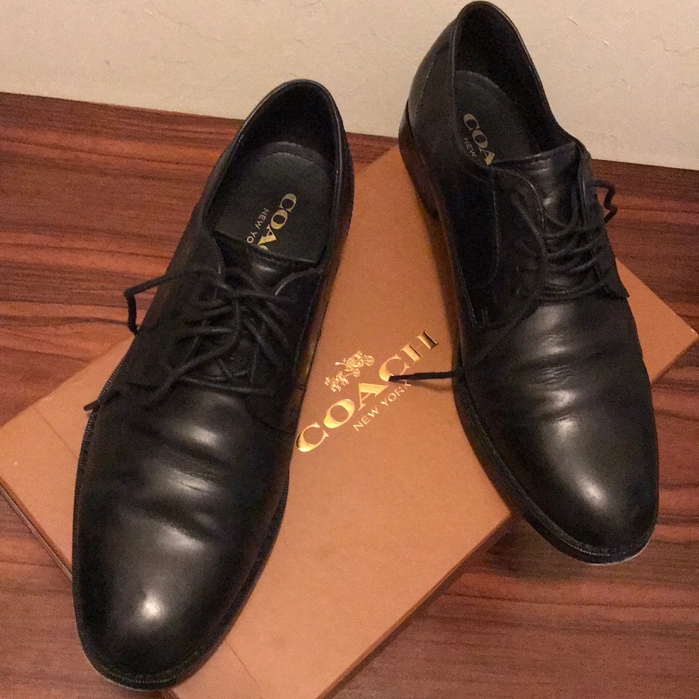 Men’s Coach Andrew Plain Toe Shoes